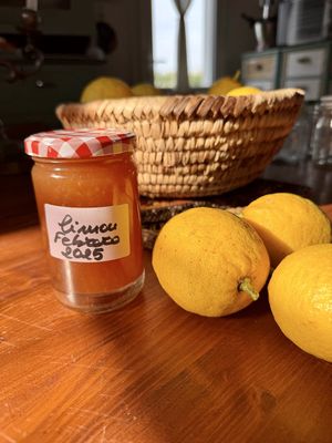 Lemons marmellate   at Home Restaurant Ionontimangio in Sassari