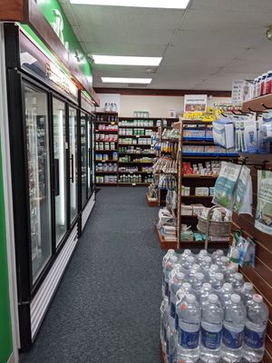 Freezer section at Natures Goodness Natural Food Store in Middletown