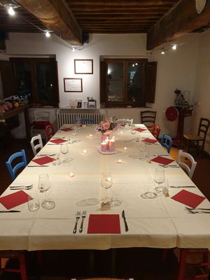 la nostra sala interna principale at Non Solo Eat Art S in Seggiano