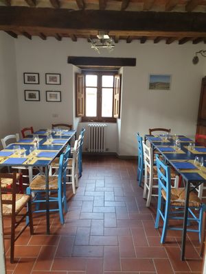 un'altra saletta interna at Non Solo Eat Art S in Seggiano