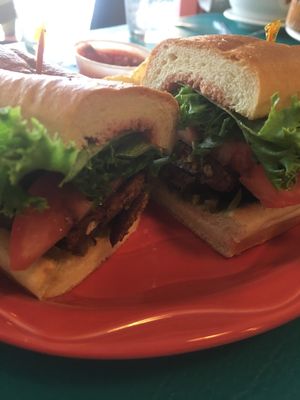 Spicy black bean sub at Call of The Canyon in Bowling Green