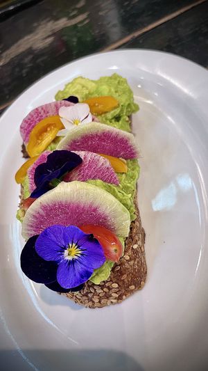 Avocado toast !   at Joan's on Third in Studio City