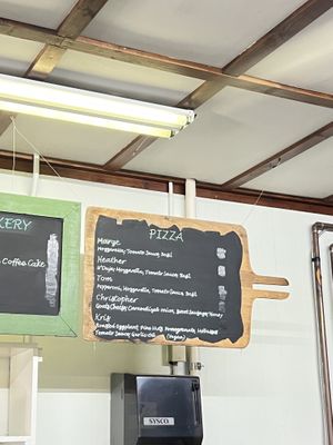 Pizza menu  at Birch Hill Grocery in Presque Isle