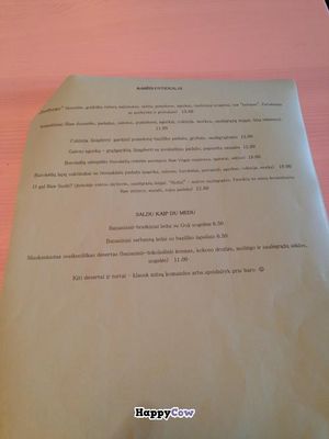 main courses at Raw Inn in Marijampole