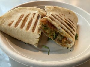 Naan Tastic Rajhma  at Indian Burgers Joint in Vancouver