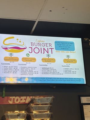   at Indian Burgers Joint in Vancouver