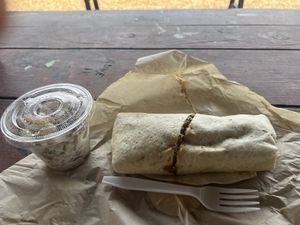 Shroom Wrap  at Throop Soups in Throop