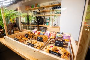 vegan bakery at Yukon Spa & Cafe in Dawson City