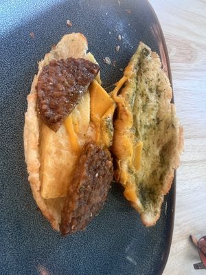 Sunrise sandwich   at Yukon Spa & Cafe in Dawson City