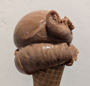 Chocolate at St. Francis Ice Cream in Portland