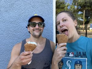   at St. Francis Ice Cream in Portland