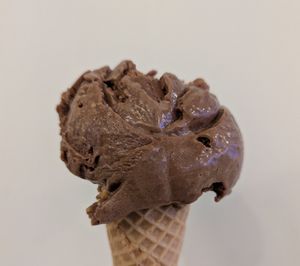 Chocolate Peanut Brittle at St. Francis Ice Cream in Portland