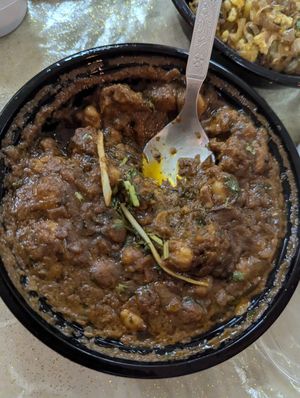 Channa masala at Golden Spoon Vegetarian Restaurant in Abu Dhabi