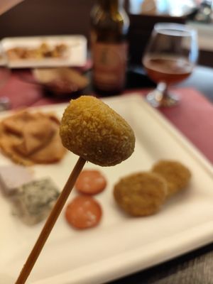 Olive ascolane veg at Unima in Terni