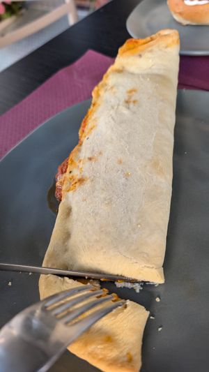 "Cheese" calzone at Unima in Terni