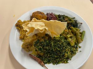 Rice and curry all you can eat combo. Was very good today! at Serendib in Kingsbury