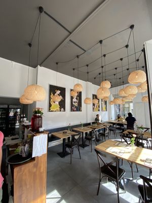 Nice indoor seating   at Rak Thai in Krefeld