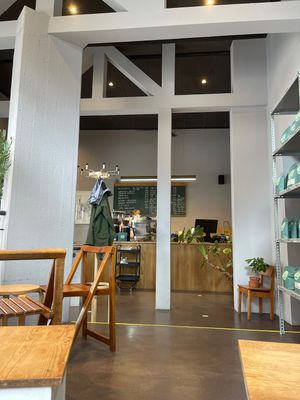 House-roasted coffees and sales point.  at Nautilus Kaffeerösterei in Schorndorf