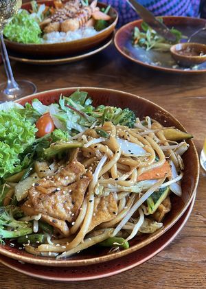 Udon Noodles with Tofu  at Husum Bowl in Husum