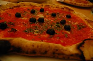 Pizza at Piec Na Szewskiej in Wroclaw