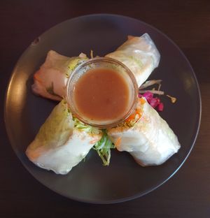 Summer rolls at Viet Bowl in Wilmslow