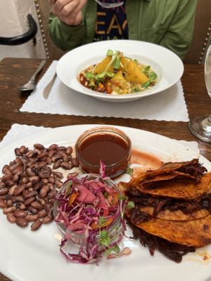 La Luna Vegan Brunchh  at La Luna @ La Fonda in Taos