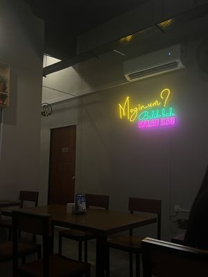 nice interior  at Moginum Restobar in Kota Kinabalu