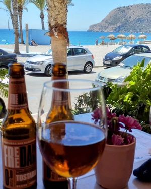 The view 😍 at Estamos Sembrados in La Herradura