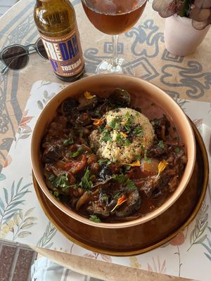 Tajine de berenjenas   at Estamos Sembrados in La Herradura