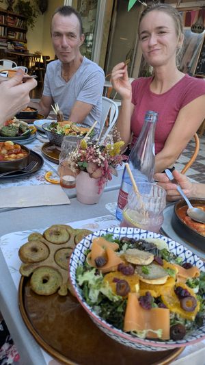 Dinner at Estamos Sembrados in La Herradura