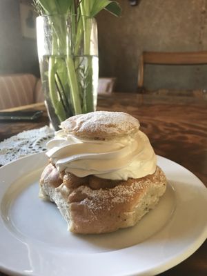 Semla  at Kullzenska Cafeet in Kalmar
