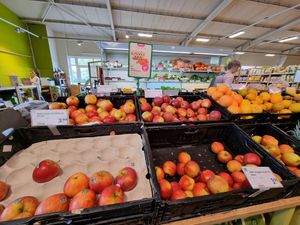 Fresh fruit and veg at Vivo Naturkost in Husum