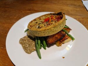 Veg tart at The Gedling Inn & Kitchen in Nottingham