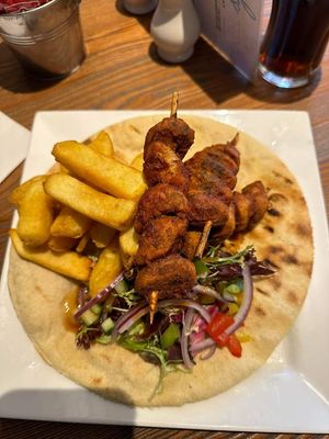 'Chicken' kebab at The Gedling Inn & Kitchen in Nottingham