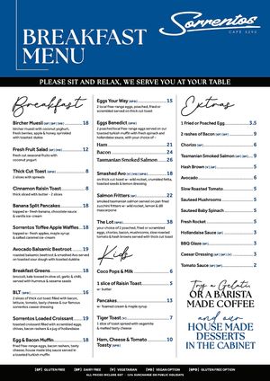  at Sorrentos Cafe in Mount Gambier