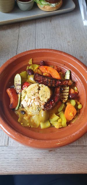 Vegetable tagine at The Jolly Farmer in Chalfont St Peter