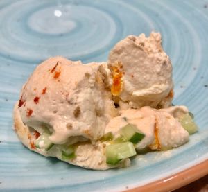 Hummus at Hessa Street Kitchen in Dubai