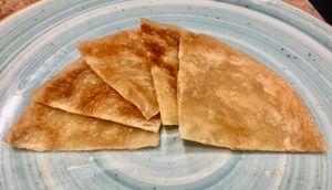 Paratha at Hessa Street Kitchen in Dubai