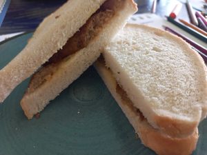 Vegan sausage butty at Lounges - Perico Lounge in Ramsgate