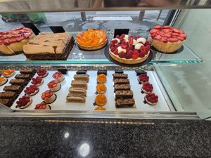 Patisseries at La Mauvaise Herbe in Paris