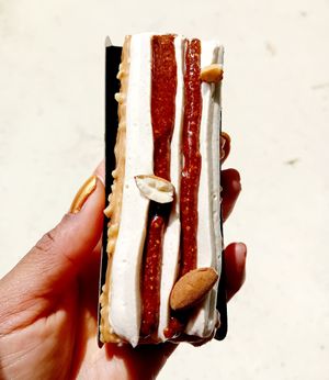 Amande/fleur d'oranger at La Mauvaise Herbe in Paris