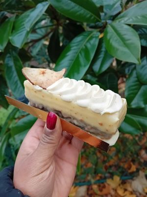 Poire fève tonka ❤️ at La Mauvaise Herbe in Paris