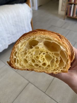 Croissant  at La Mauvaise Herbe in Paris