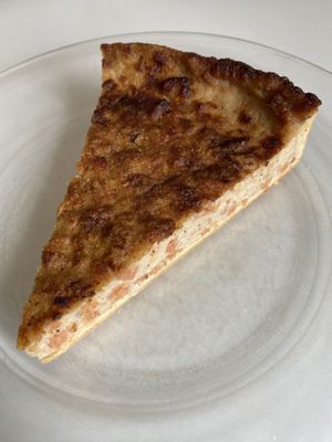 Quiche lorraine aux lardons La Vie  at La Mauvaise Herbe in Paris