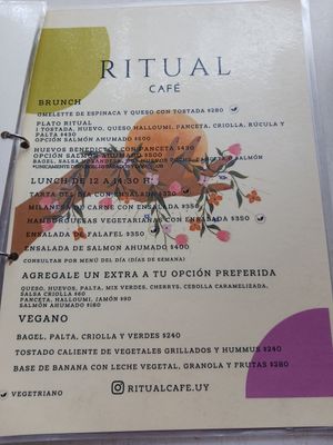 Brunch, lunch,  and vegan options at Ritual Café   in Montevideo