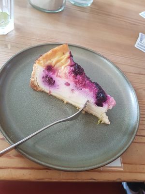 Käsekuchen at HappenPappen in Hamburg
