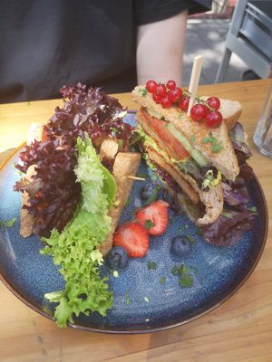 Club Sandwich at HappenPappen in Hamburg