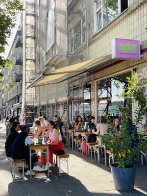 Outside  at HappenPappen in Hamburg