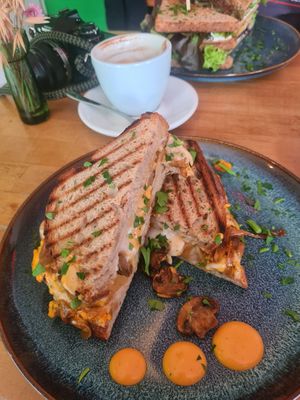Grilled cheese at HappenPappen in Hamburg