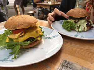mexican burger at HappenPappen in Hamburg